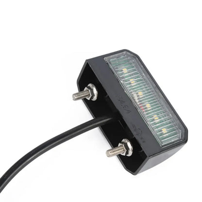 Waterproof LED Number Plate Light, Rear Tail Lamp for Car, Trailer, Lorry, Boat, Truck, Caravan
