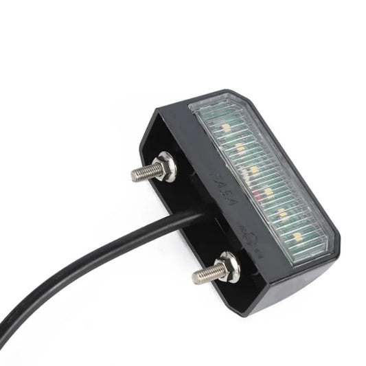 Waterproof LED Number Plate Light, Rear Tail Lamp for Car, Trailer, Lorry, Boat, Truck, Caravan