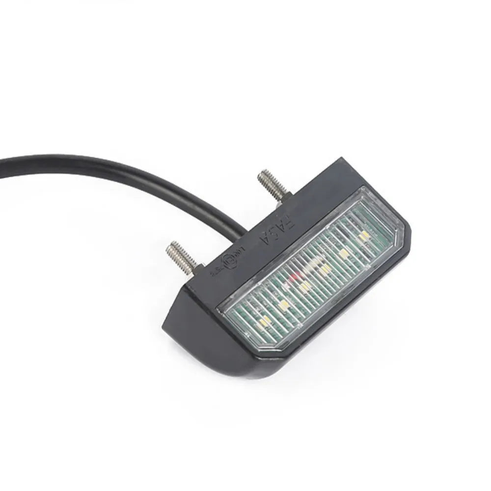 Waterproof LED Number Plate Light, Rear Tail Lamp for Car, Trailer, Lorry, Boat, Truck, Caravan