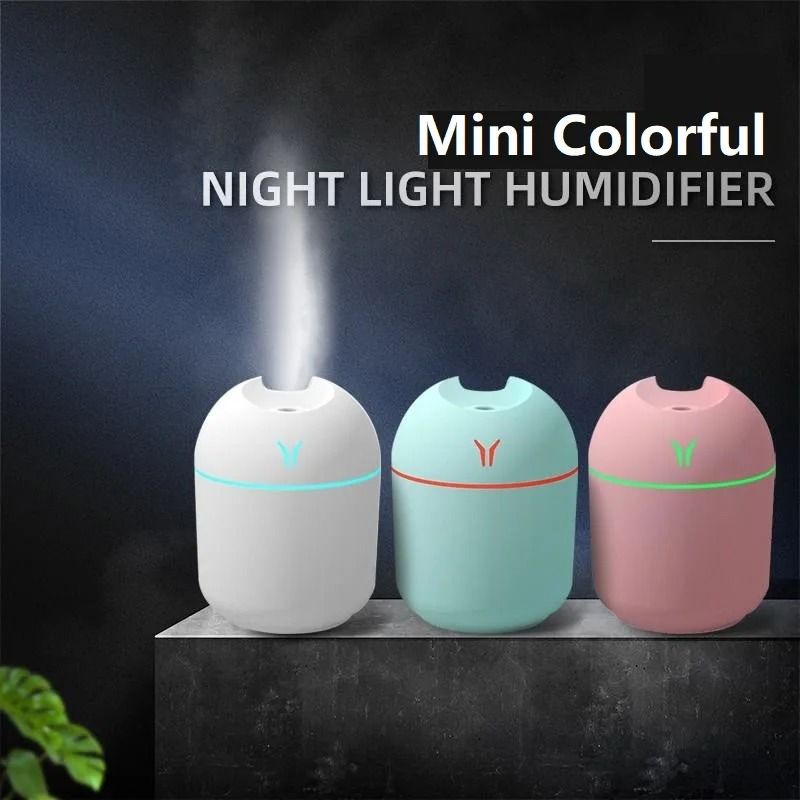 USB Mini Air Humidifier Aroma Essential Oil Diffuser 250ml