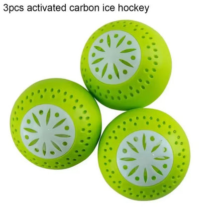 Fridge Freshness Activated Carbon Deodorant Balls – 3-Pack for Refrigerator Odor Removal