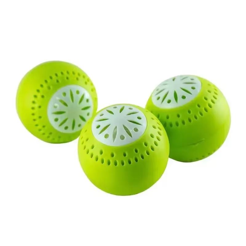 Fridge Freshness Activated Carbon Deodorant Balls – 3-Pack for Refrigerator Odor Removal