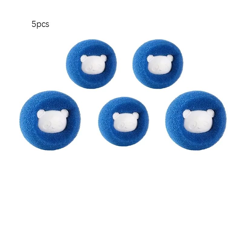 Reusable Sponge Laundry Ball Lint Remover – Pet Hair & Fabric Fibre Catcher for Washing Machine & Clothes