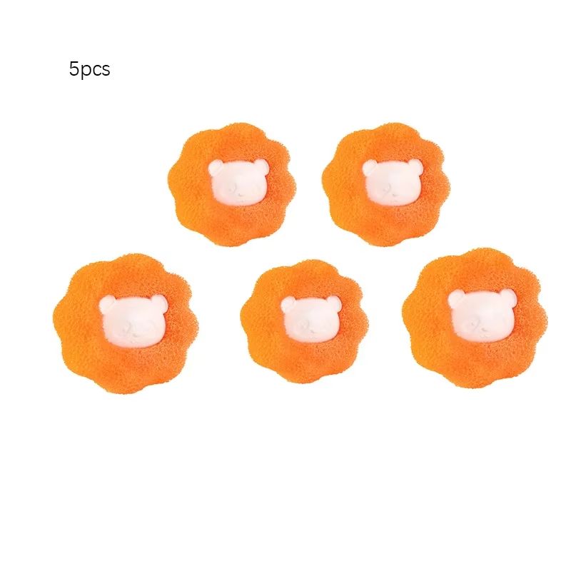 Reusable Sponge Laundry Ball Lint Remover – Pet Hair & Fabric Fibre Catcher for Washing Machine & Clothes