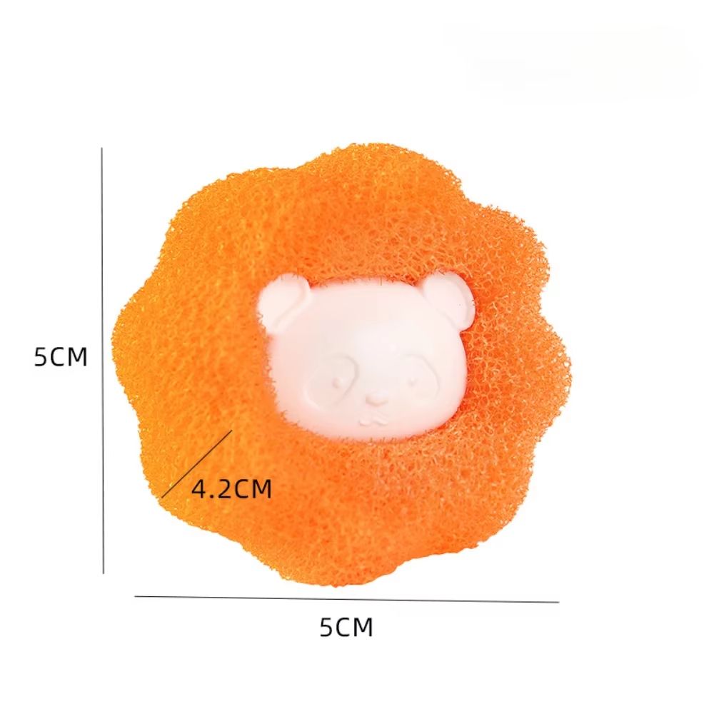 Reusable Sponge Laundry Ball Lint Remover – Pet Hair & Fabric Fibre Catcher for Washing Machine & Clothes
