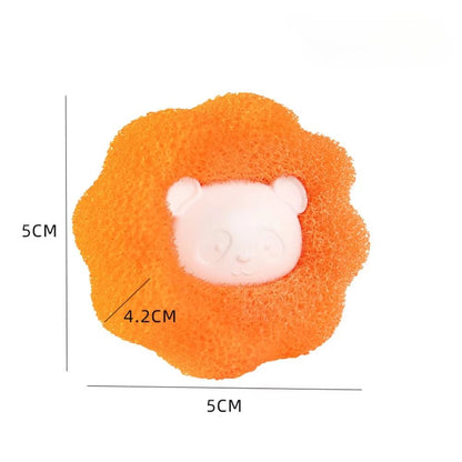Reusable Sponge Laundry Ball Lint Remover – Pet Hair & Fabric Fibre Catcher for Washing Machine & Clothes