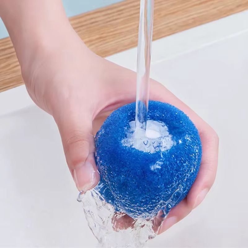 Reusable Sponge Laundry Ball Lint Remover – Pet Hair & Fabric Fibre Catcher for Washing Machine & Clothes