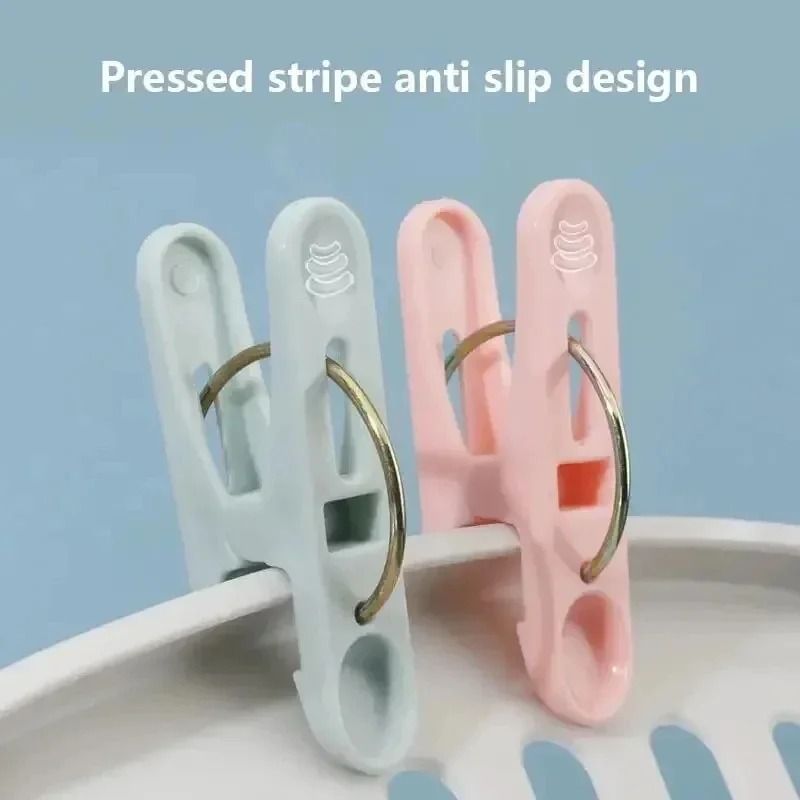 30pcs Windproof Clothespins for Clothes Socks and Underwear with Strong Grip and Multi-Purpose Design