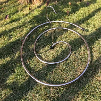 Spiral Clothes Drying Rack for Quilts, Sheets, and Bedding