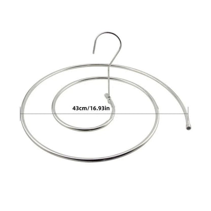 Spiral Clothes Drying Rack for Quilts, Sheets, and Bedding