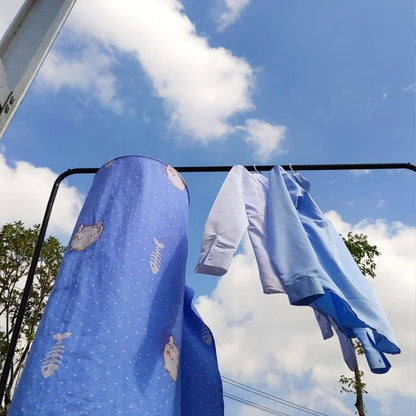 Spiral Clothes Drying Rack for Quilts, Sheets, and Bedding