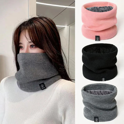Knitted Acrylic Ring Scarf Winter Snood for Women and Men