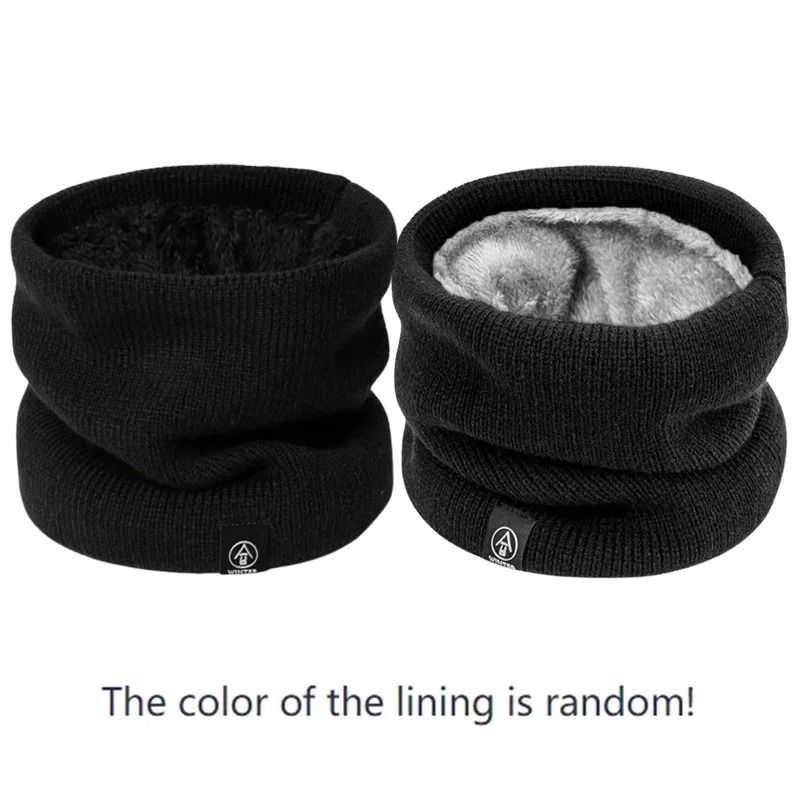 Knitted Acrylic Ring Scarf Winter Snood for Women and Men