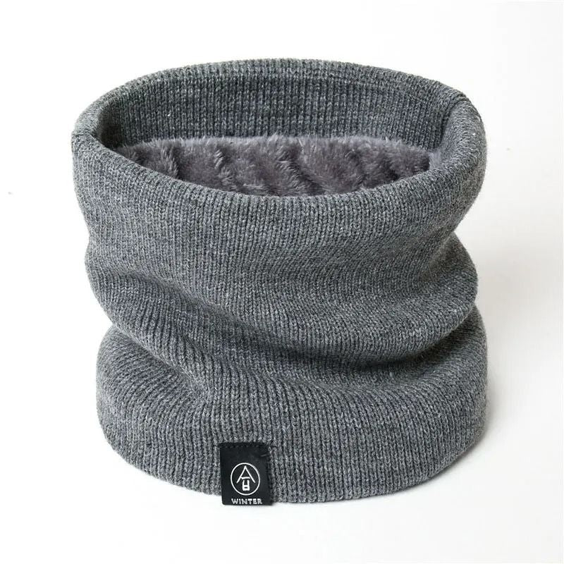 Knitted Acrylic Ring Scarf Winter Snood for Women and Men