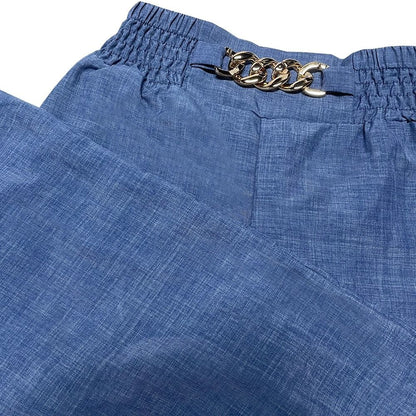 High Waist Solid Color Wide Leg Pants Summer Chic Loose Elegant Flared Trousers for Women