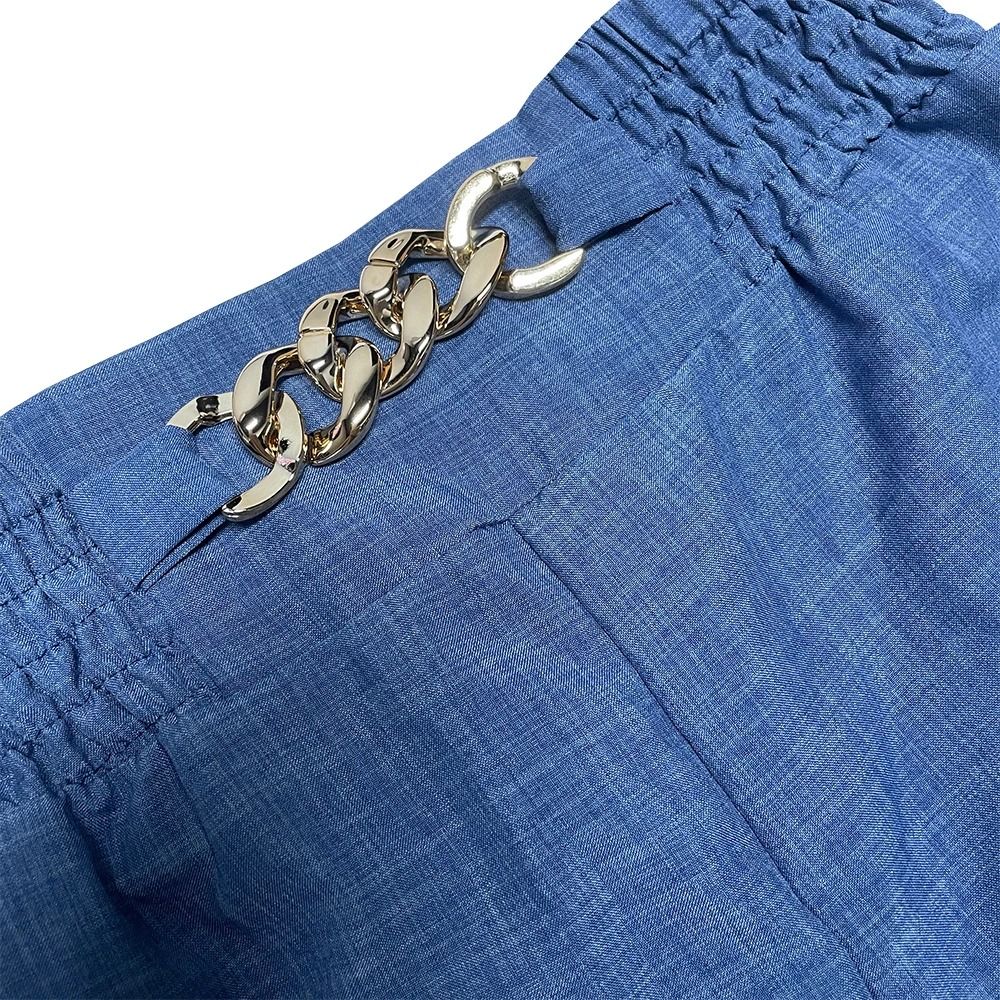 High Waist Solid Color Wide Leg Pants Summer Chic Loose Elegant Flared Trousers for Women