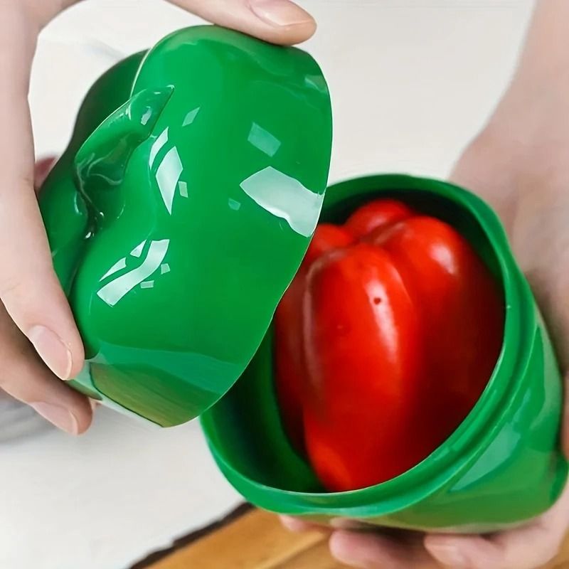 Plastic Food Storage Box with Lid for Vegetables and Fruits Fresh Keeping Container