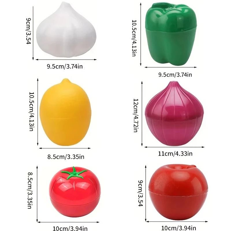 Plastic Food Storage Box with Lid for Vegetables and Fruits Fresh Keeping Container