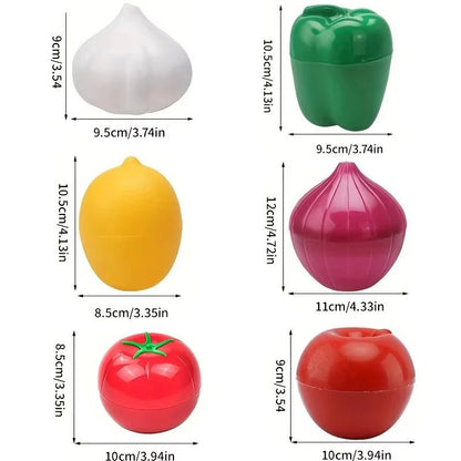 Plastic Food Storage Box with Lid for Vegetables and Fruits Fresh Keeping Container