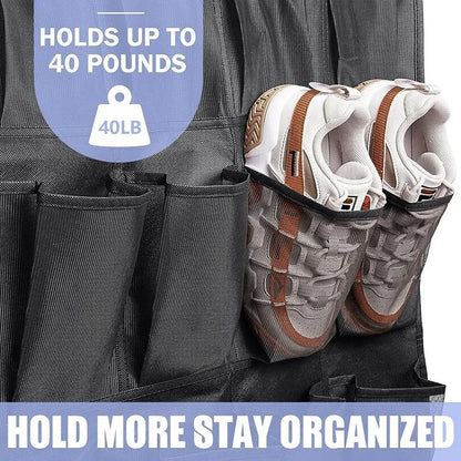 Wall Mounted 24 Pocket Door Organizer for Shoes and Accessories
