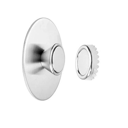 Stainless Steel Magnetic Soap Holder, Wall Mounted Soap Saver, Portable Dispenser for Bathroom and Kitchen