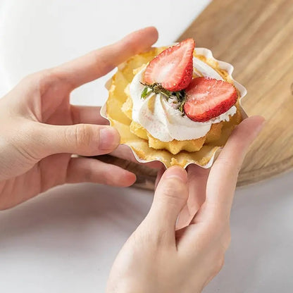 Thickened Paper Cupcake Liners, Disposable Muffin Cups, Heat Resistant Tart Molds, Premium Baking Tools