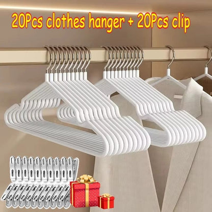 Non Slip Metal Suit and Coat Hangers Heavy Duty Clothes Organizer with Round Notches