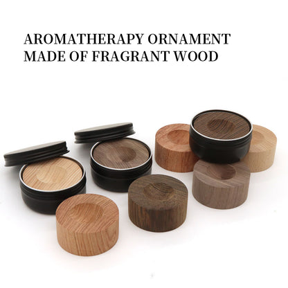 Natural Solid Wood Aroma Diffuser, Long Lasting Fragrance Accessories, Ideal for Home Bathroom Living Room Decor