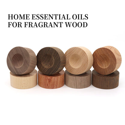 Natural Solid Wood Aroma Diffuser, Long Lasting Fragrance Accessories, Ideal for Home Bathroom Living Room Decor