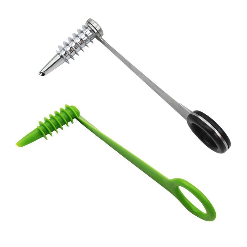 Multi functional Spirals Cutter, Stainless Steel Vegetable Slicer, Manual Screw Potato Spiral Cutter for Kitchen