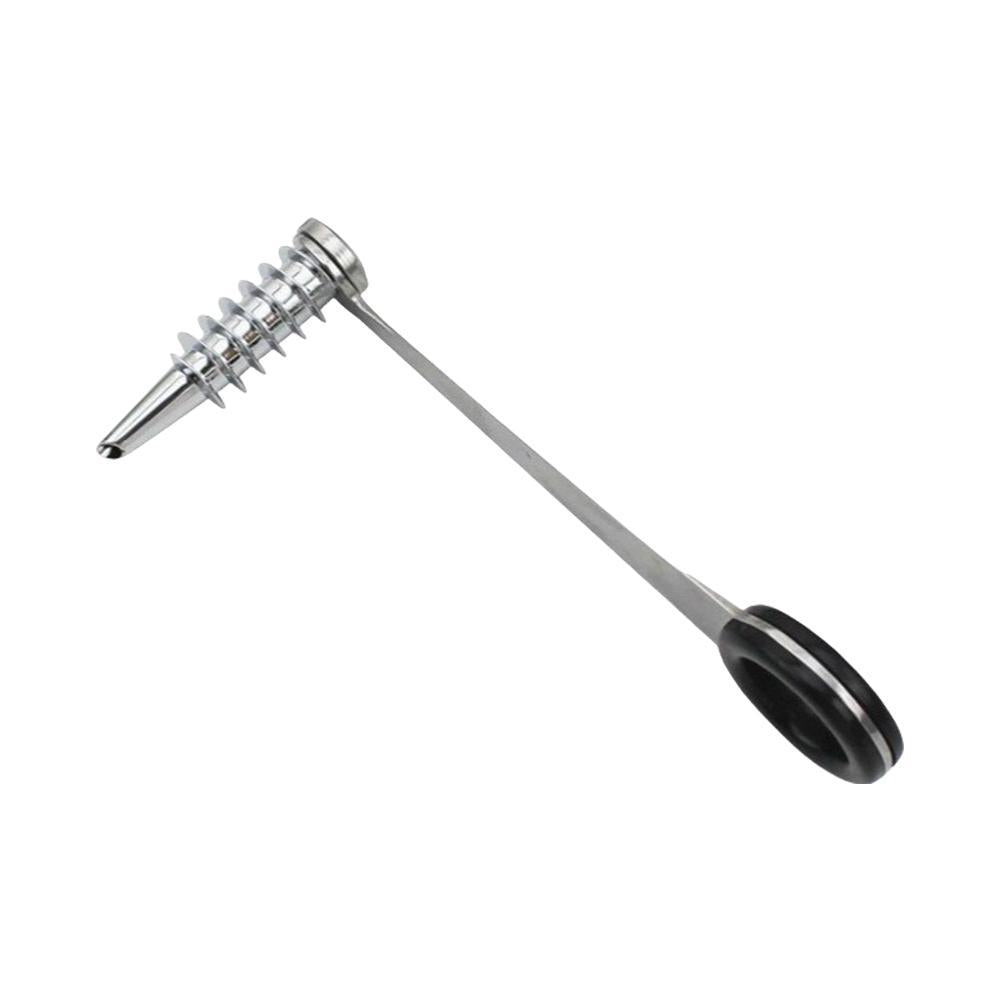 Multi functional Spirals Cutter, Stainless Steel Vegetable Slicer, Manual Screw Potato Spiral Cutter for Kitchen