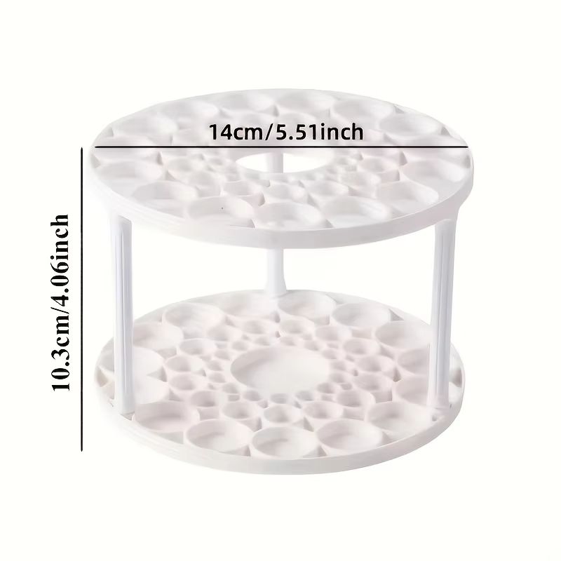 360 Degree Rotating Brush Organizer Makeup and Desk Storage Holder