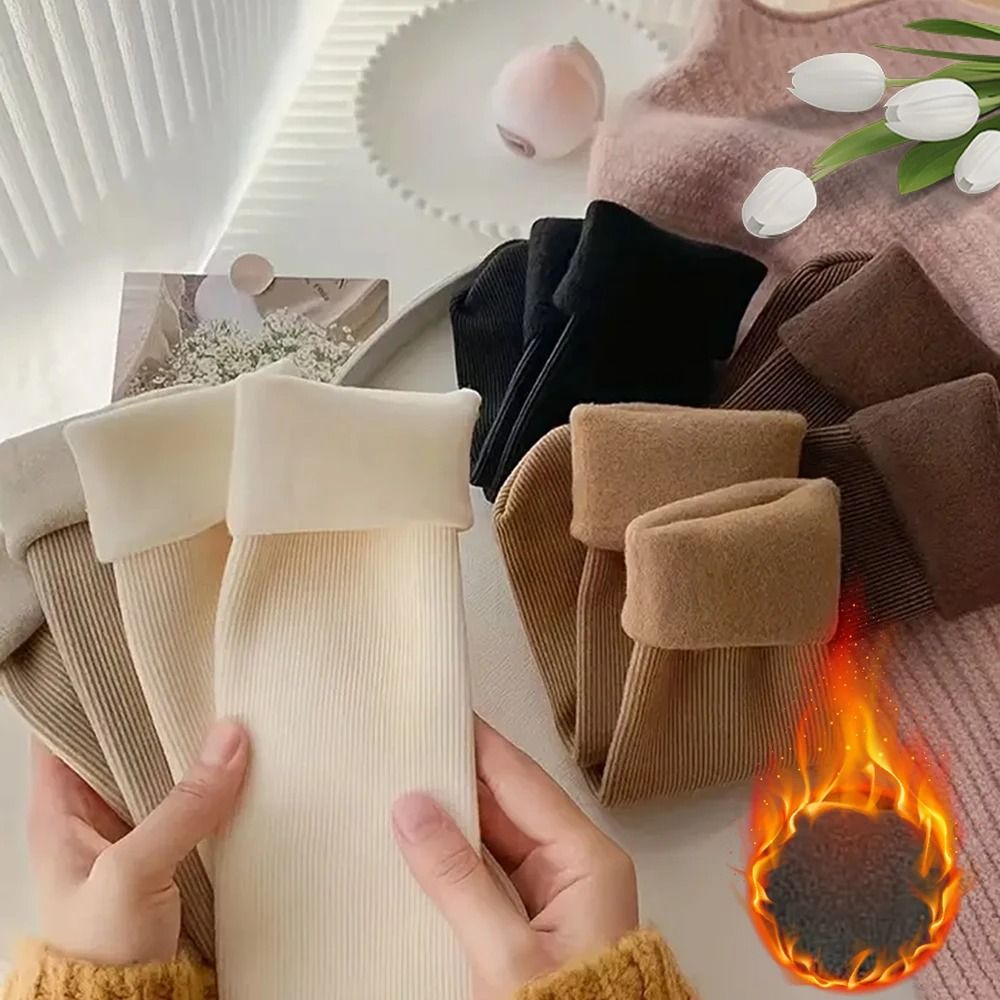 Winter Warm Thick Thermal Socks Five Pair Set Unisex Snow Socks