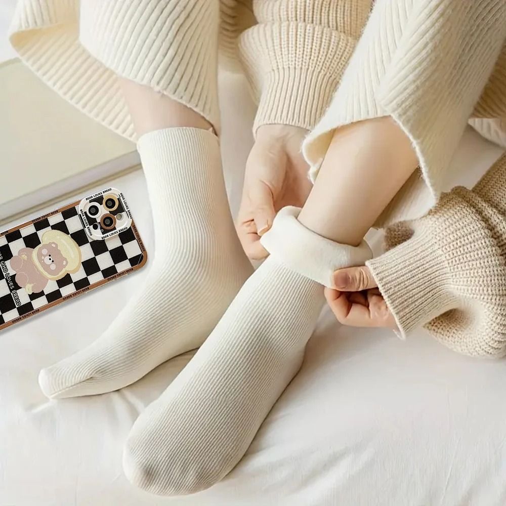 Winter Warm Thick Thermal Socks Five Pair Set Unisex Snow Socks