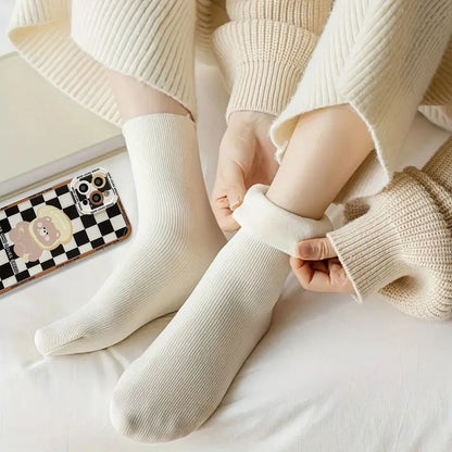 Winter Warm Thick Thermal Socks Five Pair Set Unisex Snow Socks