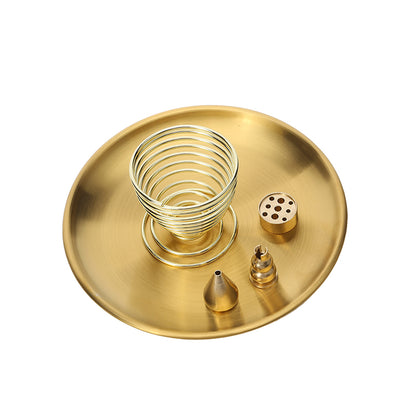 Metal Incense Burner, Brass Incense Tray, Sage Holder Palo Santo Holder Home Decor Crafts