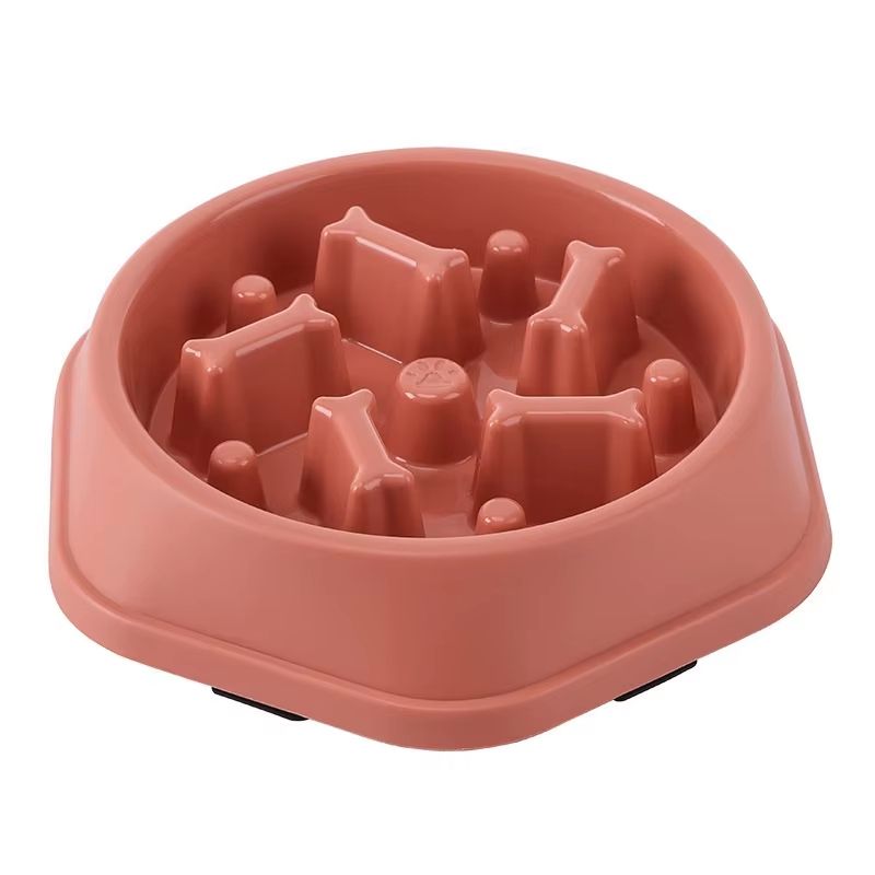 Puzzle Slow Feeder Dog & Cat Bowl – Non-Slip Slow-Eat Pet Feeding Dish for Small, Medium & Large Breeds
