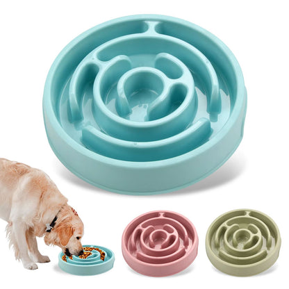 Eco Dog Slow Feeder Bowl – Non-Slip Puzzle & Anti-Gulp Dish for Large, Medium & Small Dogs