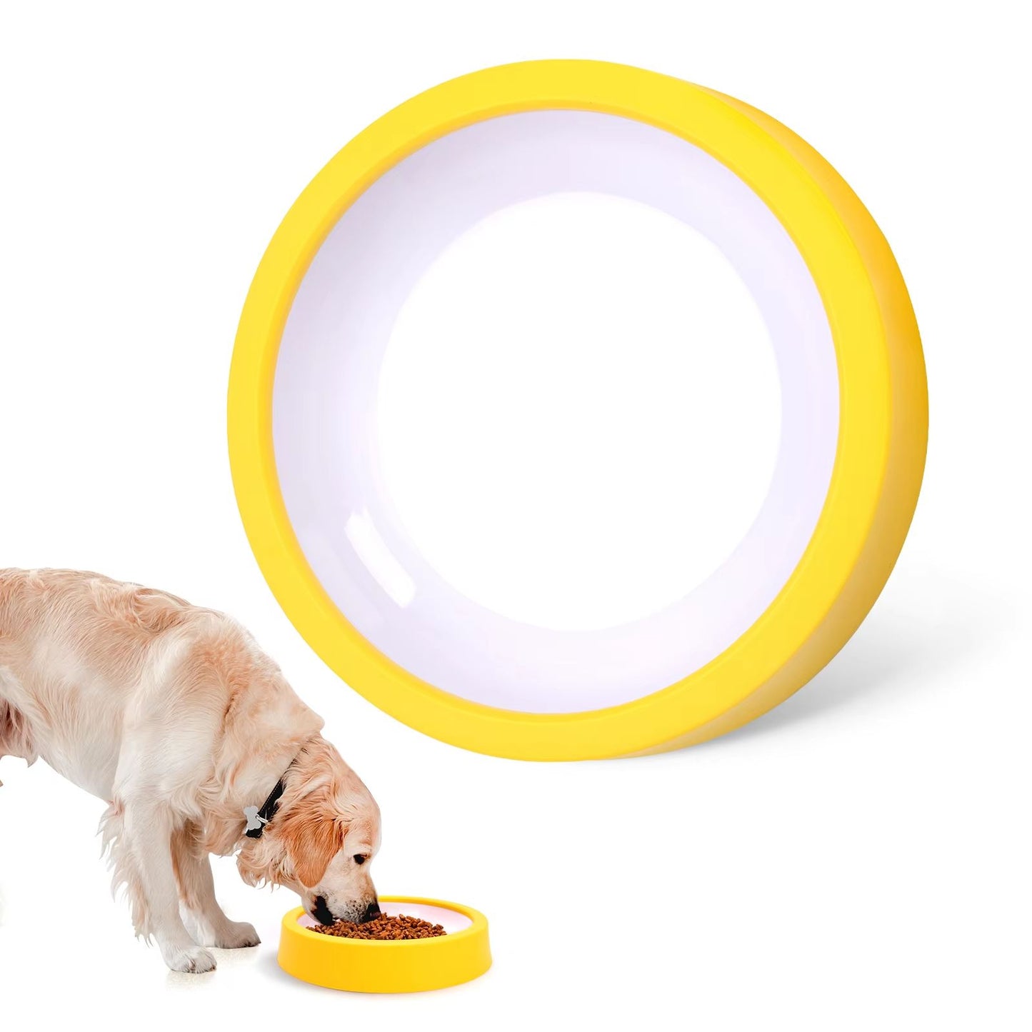 Eco Dog Slow Feeder Bowl – Non-Slip Puzzle & Anti-Gulp Dish for Large, Medium & Small Dogs