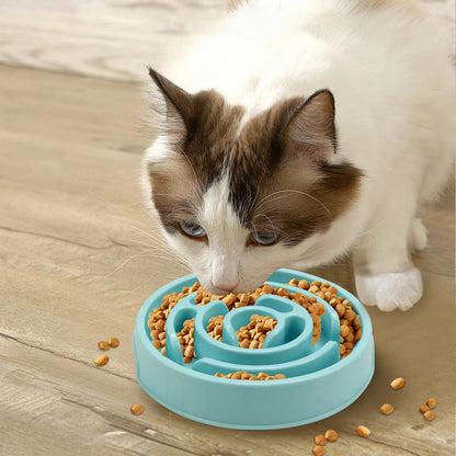 Eco Dog Slow Feeder Bowl – Non-Slip Puzzle & Anti-Gulp Dish for Large, Medium & Small Dogs