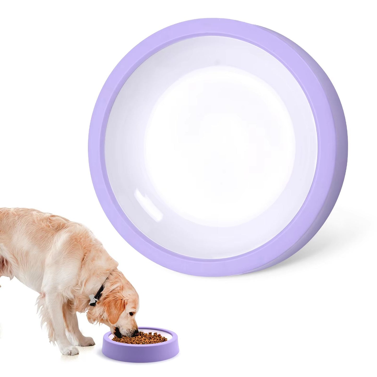 Eco Dog Slow Feeder Bowl – Non-Slip Puzzle & Anti-Gulp Dish for Large, Medium & Small Dogs
