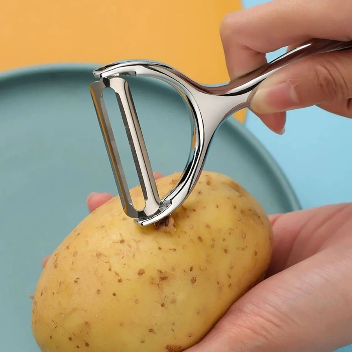Stainless Steel Multi Function Vegetable Peeler and Fruit Cutter