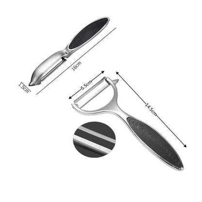 Stainless Steel Multi Function Vegetable Peeler and Fruit Cutter