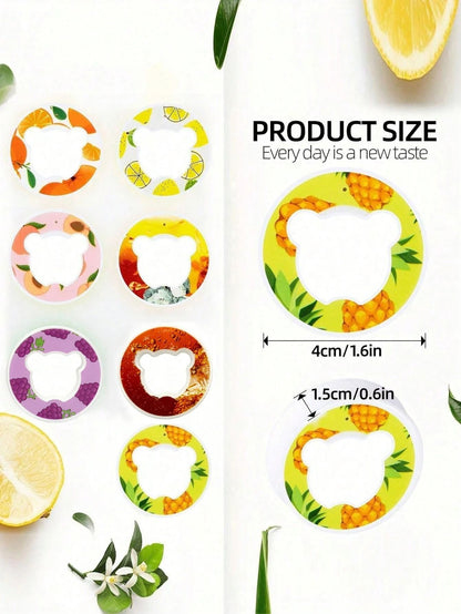 Bear Fruit Flavor Pods for Water Bottles Zero Sugar Zero Calorie Drink Enhancers