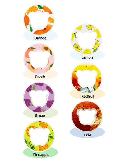 Bear Fruit Flavor Pods for Water Bottles Zero Sugar Zero Calorie Drink Enhancers