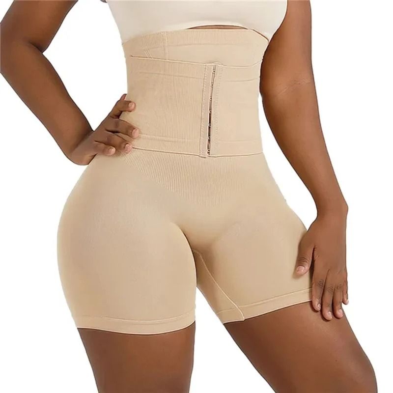 Shapewear for Women Tummy Control Body Shaper Fajas Shorts with Hook Butt Lifter Panties