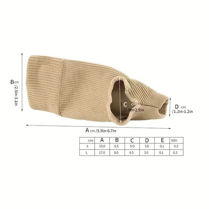 Wrist and Thumb Compression Gloves with Gel Support Pads
