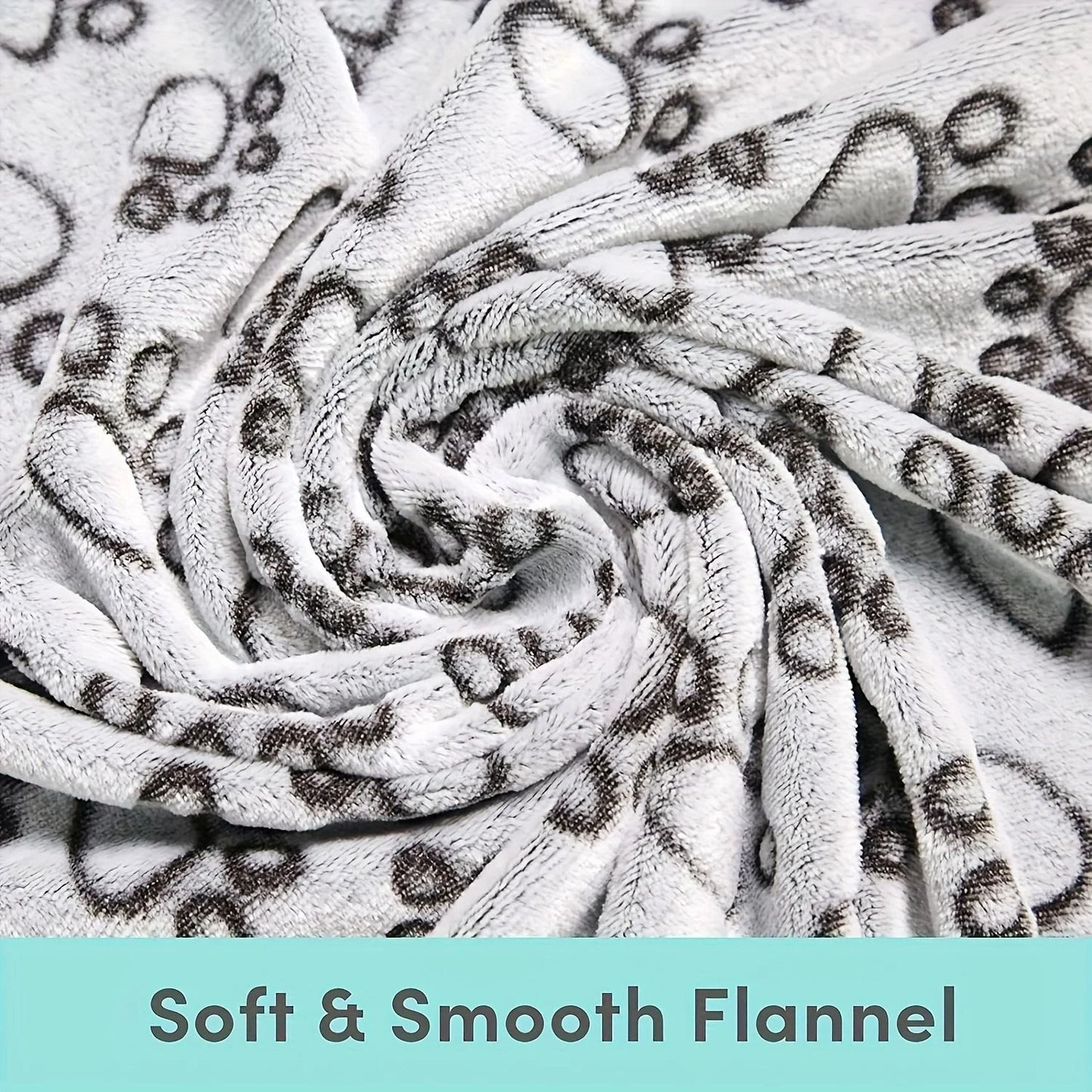 Cozy Cartoon Pet Blanket for Cats and Dogs