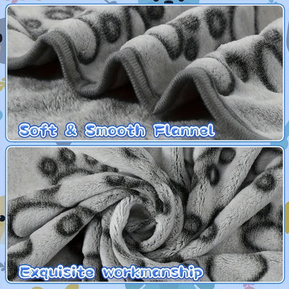 Cozy Cartoon Pet Blanket for Cats and Dogs
