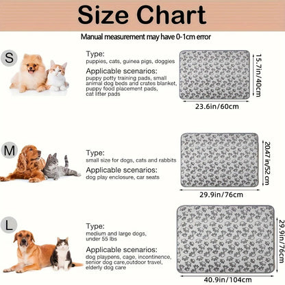 Cozy Cartoon Pet Blanket for Cats and Dogs